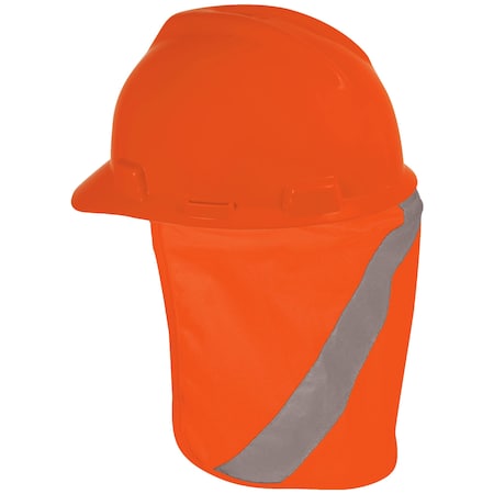 Kishigo Orange, Non-ANSI Compliant, Hard Hat Nape Protector 2809